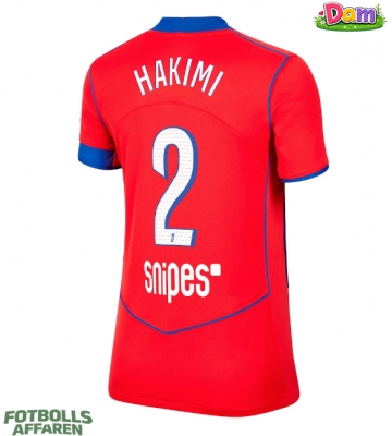 Paris Saint-Germain Achraf Hakimi #2 Tredje Tröja Kvinnor 2025-26 Kortärmad